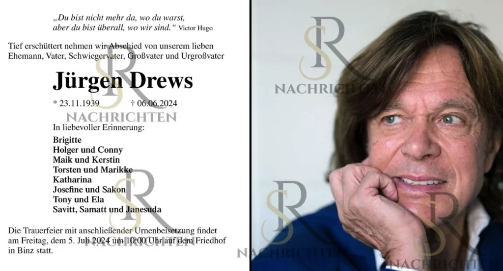 Jürgen Drews Verstorben Heute