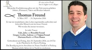 Thomas Freund Krankheit: Eine eingehende Betrachtung
