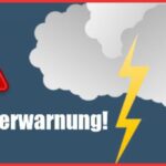 Warnung vor Sturmböen