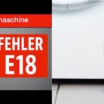 Siemens Waschmaschine Fehler E18