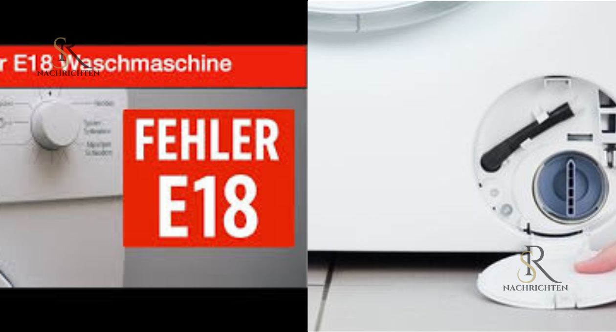 Siemens Waschmaschine Fehler E18