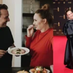 Katharina Wolschner bei einer öffentlichen Gastronomie-Veranstaltung